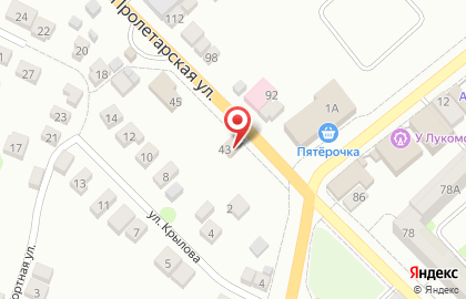 Магазин мяса в Тамбове на карте