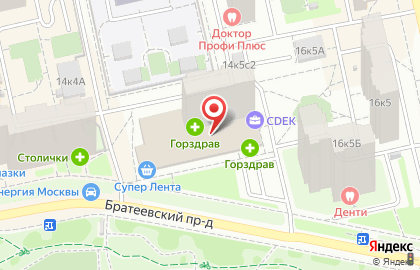 Автошкола ОптимусАвто на улице Борисовские Пруды на карте