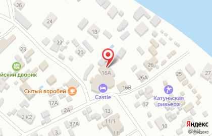 Гостиный двор на Центральной улице на карте