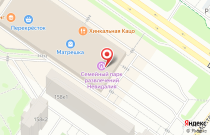 Семейный парк развлечений Невидалия на карте