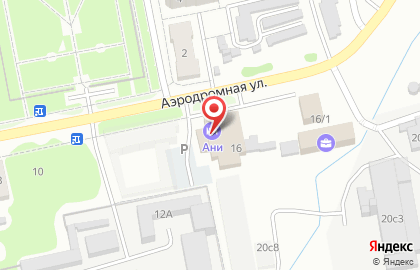 Сауна Ани в Железнодорожном районе на карте