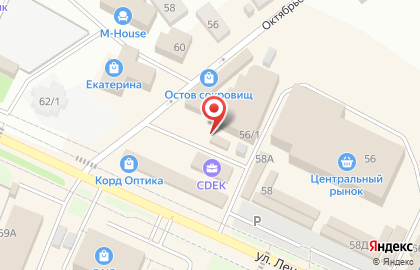 ФайТро на Октябрьской улице на карте