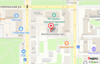 Сервисный центр Инфосервис на Комсомольской на карте