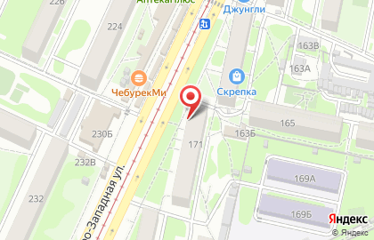 Ломбард Голд Плюс в Железнодорожном районе на карте