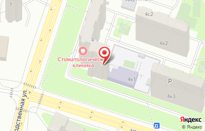 Вираж в Москве на карте