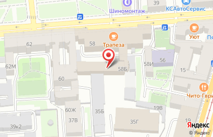 Рижский 58, бизнес-центр на карте