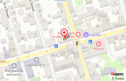 Парикмахерская Инга на Советской улице на карте