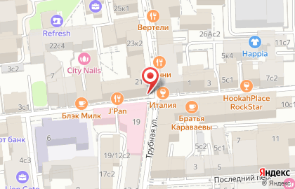 Фирменный магазин Императорский фарфор на Трубной улице на карте