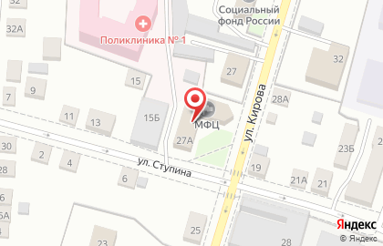 Многофункциональный центр Мои документы в Нижнем Новгороде на карте