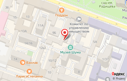 Бюро переводов на Театральной площади на карте