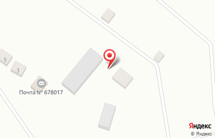 Почтовое отделение Почта России на улице Эркээни на карте