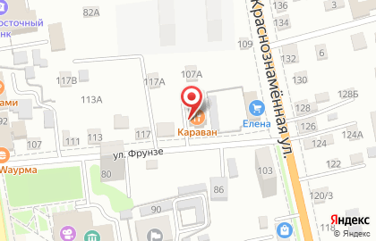 Ресторан Караван во Владивостоке на карте