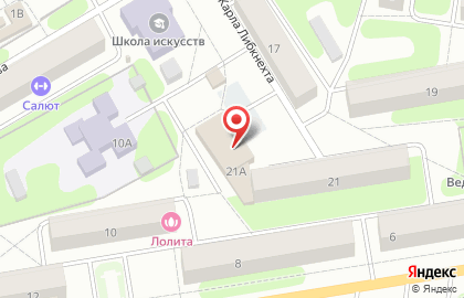 Ремонтная мастерская Электрон на улице Карла Либкнехта на карте