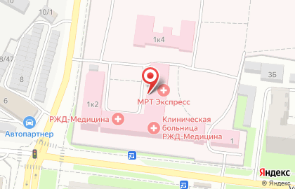 Диагностический центр МРТ Экспресс в Дзержинском районе на карте