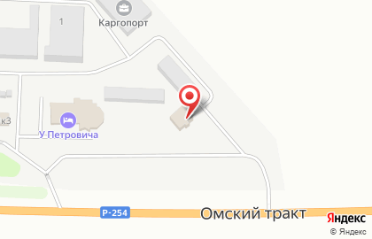 Автостоянка Капитан в Новосибирске на карте
