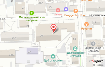 Ростелеком в Кирове на карте