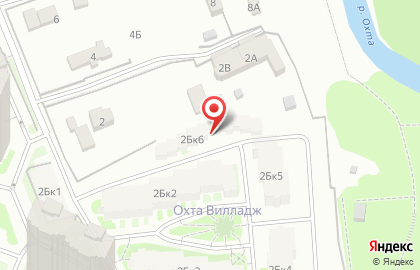 Охтинский ключ, ЗАО Санкт-Петербург дивелэпмент на карте