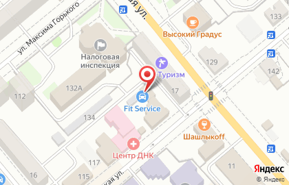 Автосервис FIT SERVICE на Советской улице на карте