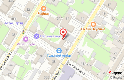 Ювелирная мастерская в Туле на карте