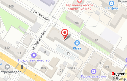 ПАНДА на улице Анохина на карте