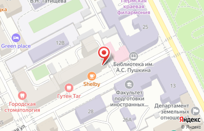 Бизнес-отель Сибирия на карте