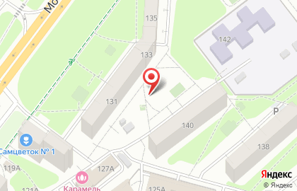 Casino на Московском шоссе на карте