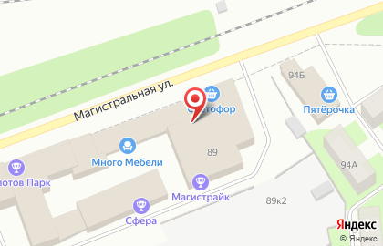 Транспортная фирма, ИП Попова А.Ю. на карте