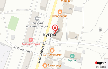 Магазин по продаже печатной продукции на Шоссейной улице на карте