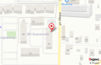 Магазин разливных напитков ПивновЪ на улице Мира на карте