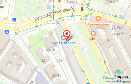 Ресторан Primitivo в Москве на карте