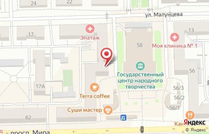 Магазин ювелирных изделий Ермак на карте