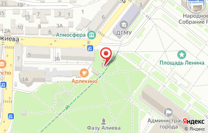 Гастроном в Махачкале на карте