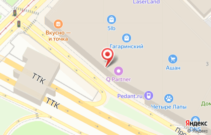 Унция на Ленинском проспекте на карте