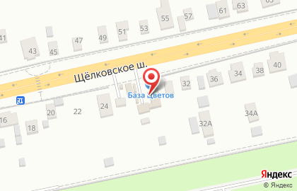 Оптовая база цветов цветов в Москве на карте