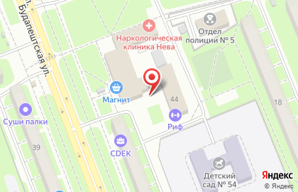 Магазин белорусской косметики в Санкт-Петербурге на карте