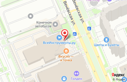 Салон связи МТС на Венёвской улице, 4 на карте