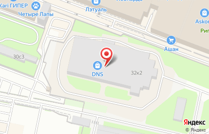 АК-Мебель на проспекте Михаила Нагибина на карте