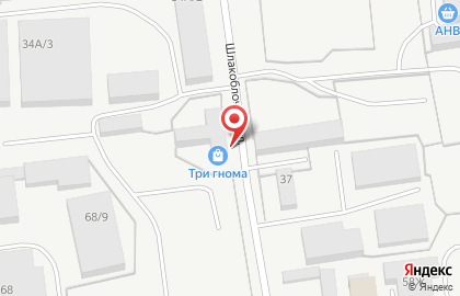 Магазин Три гнома в Южно-Сахалинске на карте