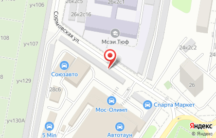 Автосервис Urban-Auto на Ташкентской улице на карте