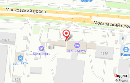 Магазин автозапчастей АвтоРесурс на Московском проспекте на карте