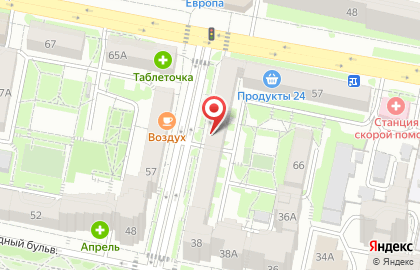 УМВД России по Белгородской области Управление по вопросам миграции в Белгороде на карте