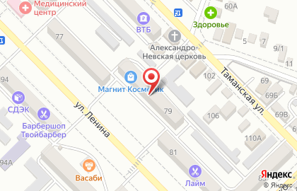 Ювелирная мастерская Александра Дружинина на улице Ленина на карте