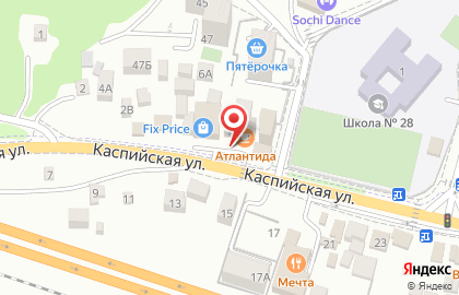 Магазин Хлеб да Хмель на Каспийской улице на карте