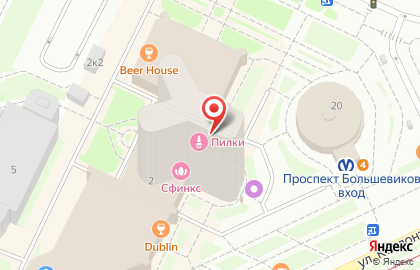 Фирменный магазин Море чая на проспекте Большевиков на карте