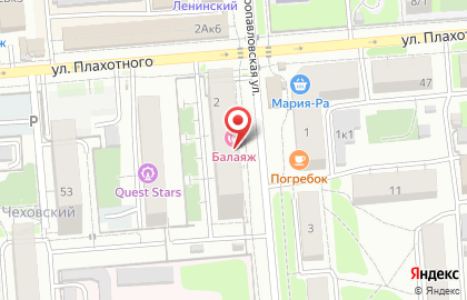 Фотокопировальный центр на Петропавловской улице на карте