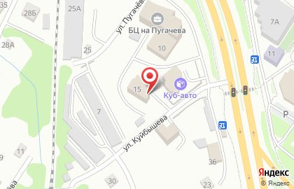 Торговая компания Ювос в Железнодорожном районе на карте
