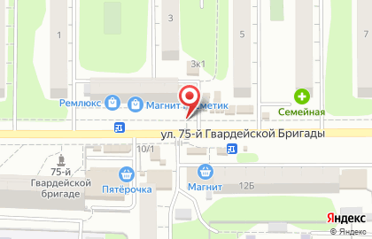 Киоск по продаже мороженого СибХолод в Октябрьском районе на карте