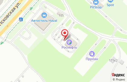Роснефть в Великом Новгороде на карте