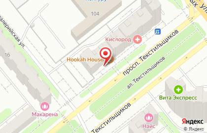Центр паровых коктейлей Hookah House Ivanovo на карте