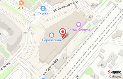 Туристическое агентство ANEX Tour на улице Селезнёва на карте